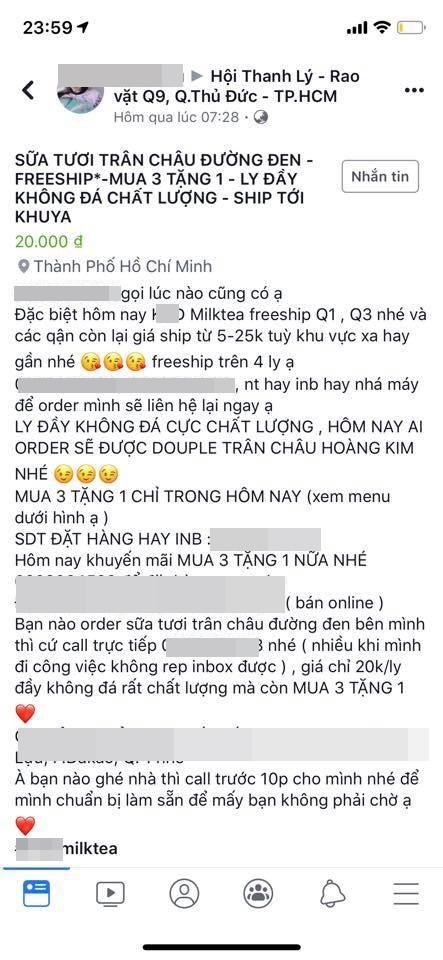 Danh tính người đặt vụ nhân viên giao hàng bị 'bùng' 13 ly trà sữa 1