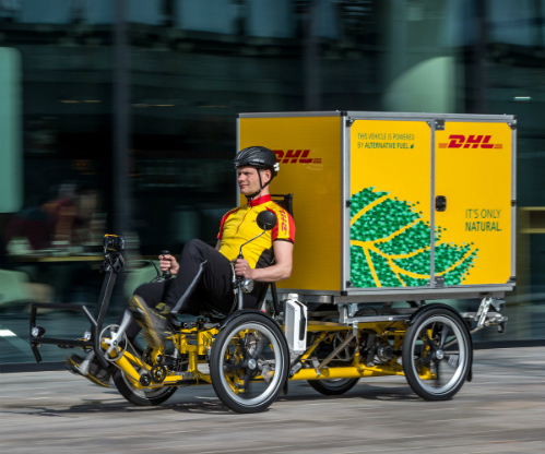 DHL thí điểm giao hàng bằng xe đạp hai nước ở Đức và Hà Lan