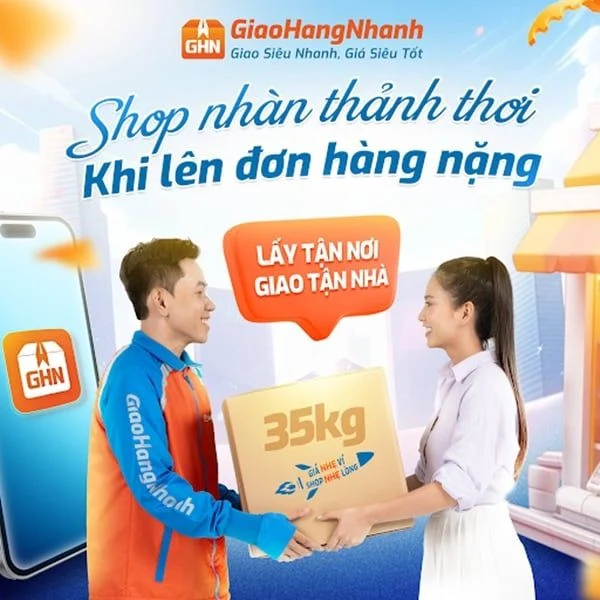 Dịch vụ vận chuyển hàng nặng của Giao Hàng Nhanh có điểm gì nổi bật